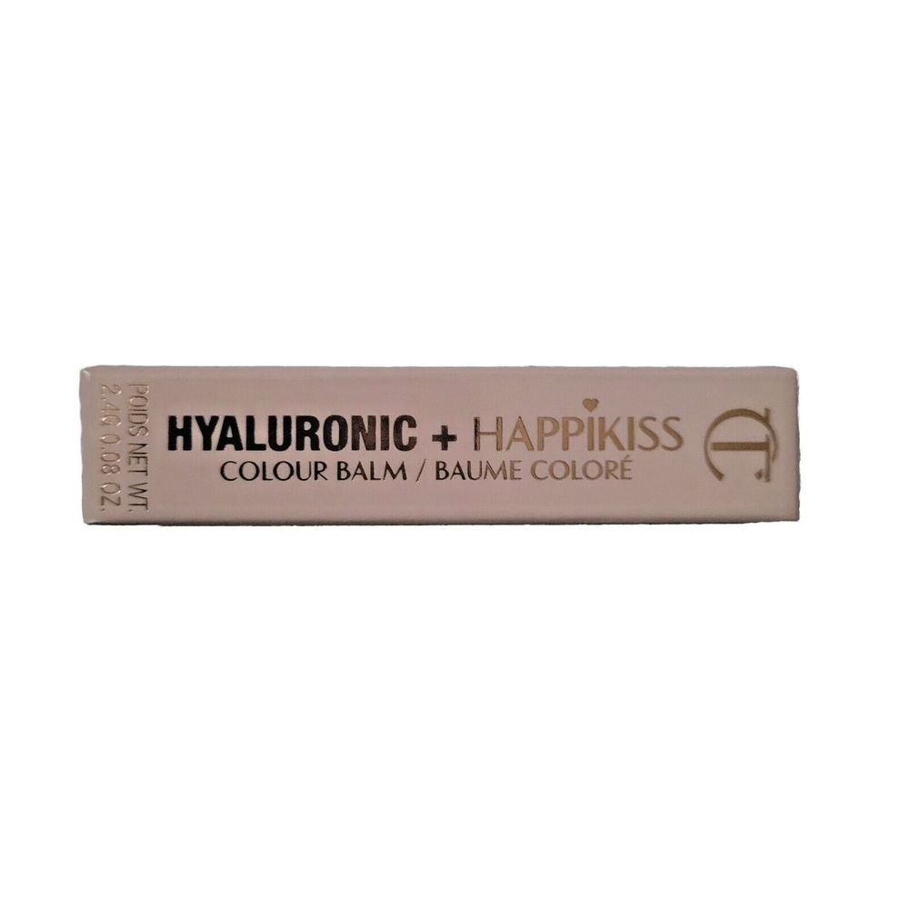 Charlotte Tilbury Hyaluronic Happikiss Lipstick Balm Pillow Talk .08oz